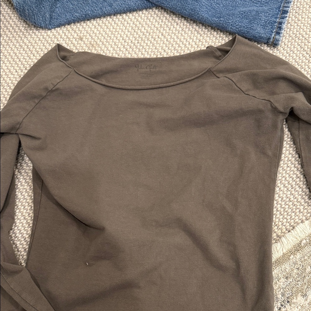 Brandy Melville Dark Brown Blouse